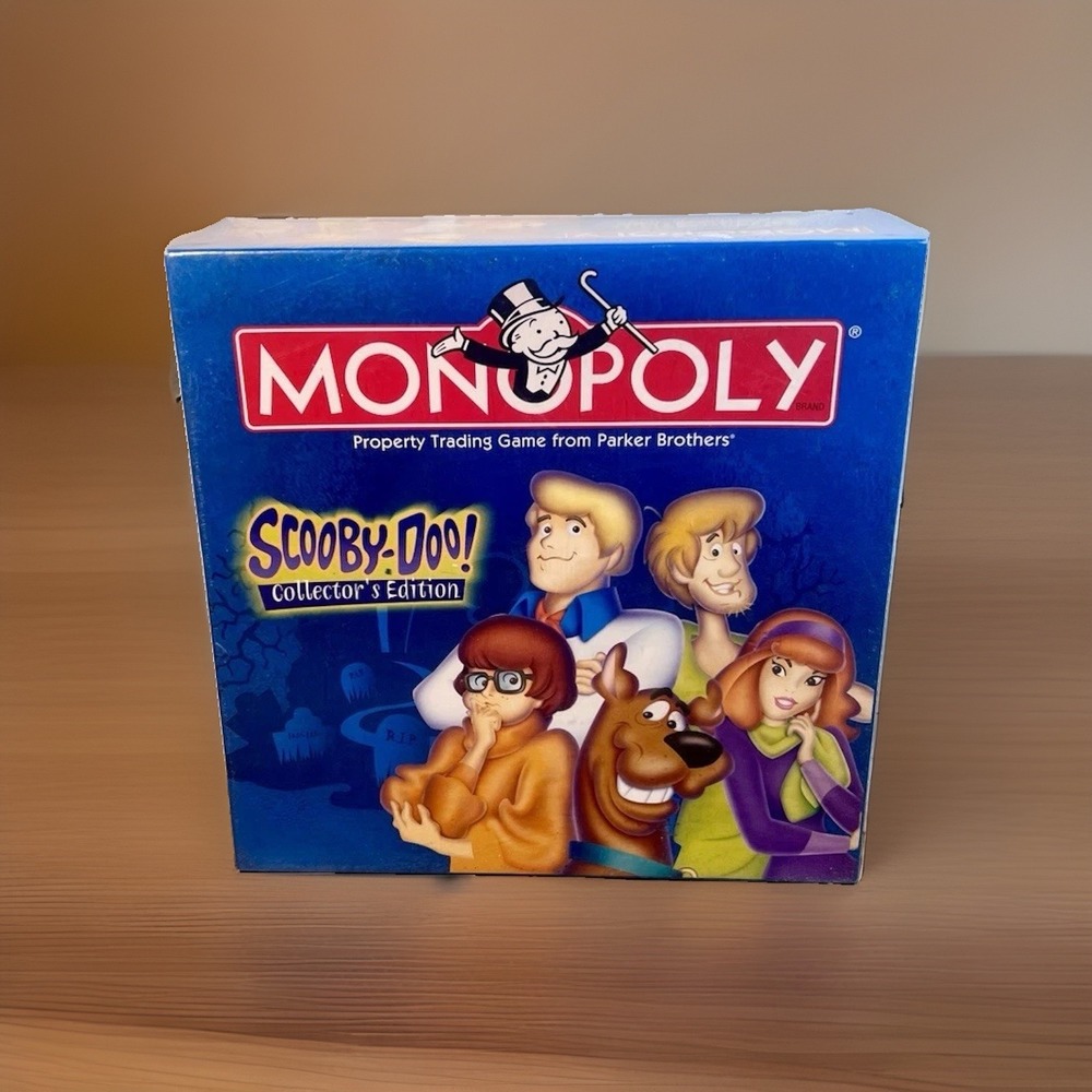 Monopoly Scooby-Doo Collector's Edition 2002 Parker Brothers New & Sealed